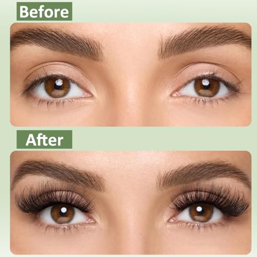 MAYCREATE False Eyelash Kit, Individual Lashes, 3D Effect Individual Melt Flare Lash Cluster VolumeNatural Lashes Set Waterproof For Women MAYCREATE False Eyelash Kit, Individual Lashes, 3D Effect Individual Melt Flare Lash Cluster VolumeNatural Lashes Set Waterproof For Women
